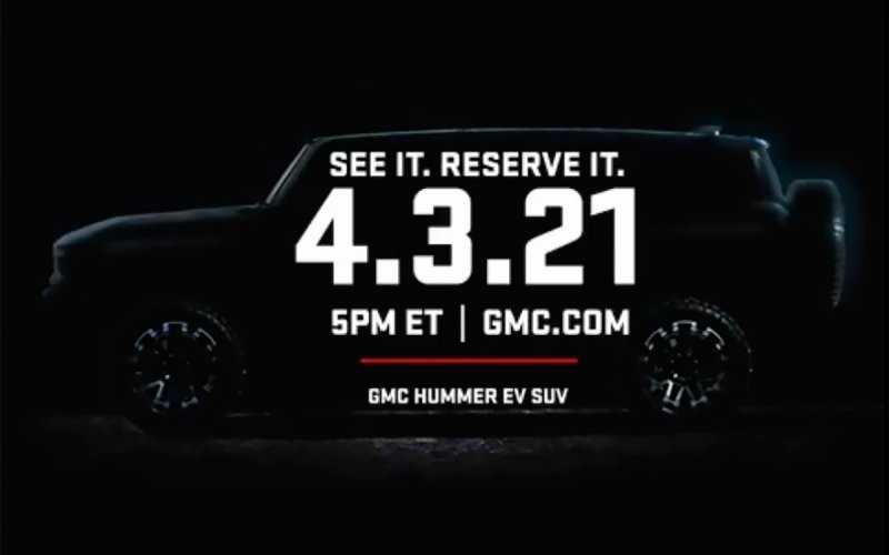 
            GMC показала силуэт внедорожника Hummer EV
        