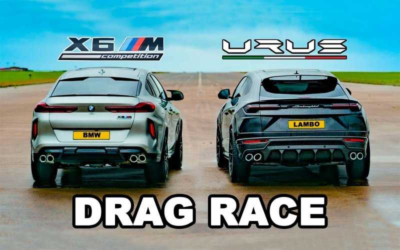 
            Гонку кроссоверов BMW X6 M и Lamborghini Urus показали на видео
        