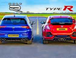 Дрэг-гонка: новый Volkswagen Golf R против Honda Civic Type R