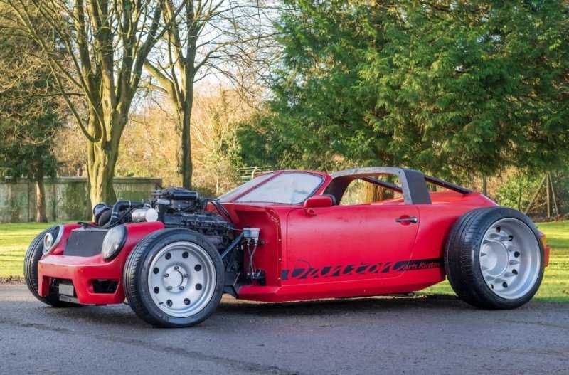 Хот-род Porsche с двигателем Bentley выставили на продажу
