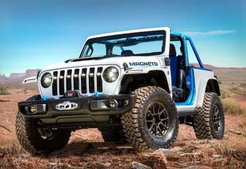 Jeep построил электрический Wrangler. И еще три новинки