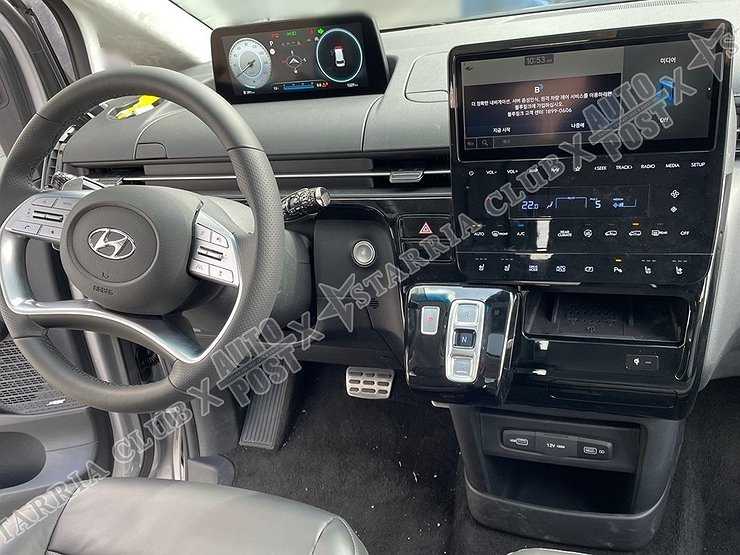 Рассекречен интерьер и моторы новейшего Hyundai Staria