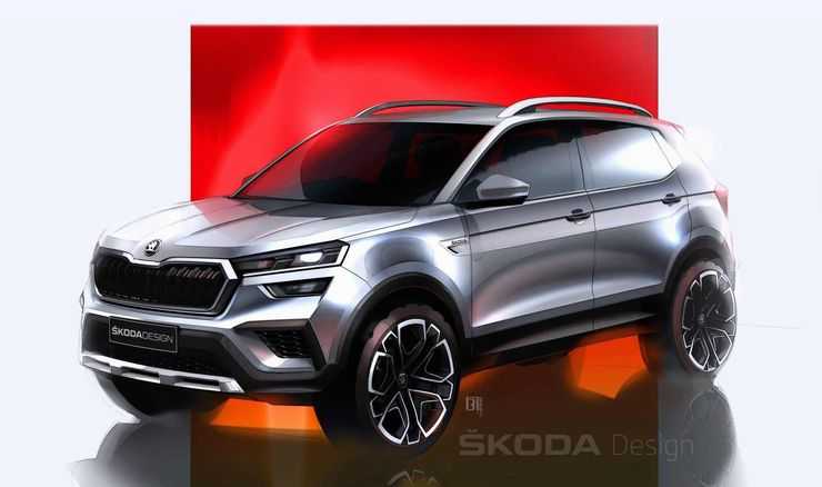 Skoda продолжает раскрывать по частям секреты недорогого кроссовера Kushaq