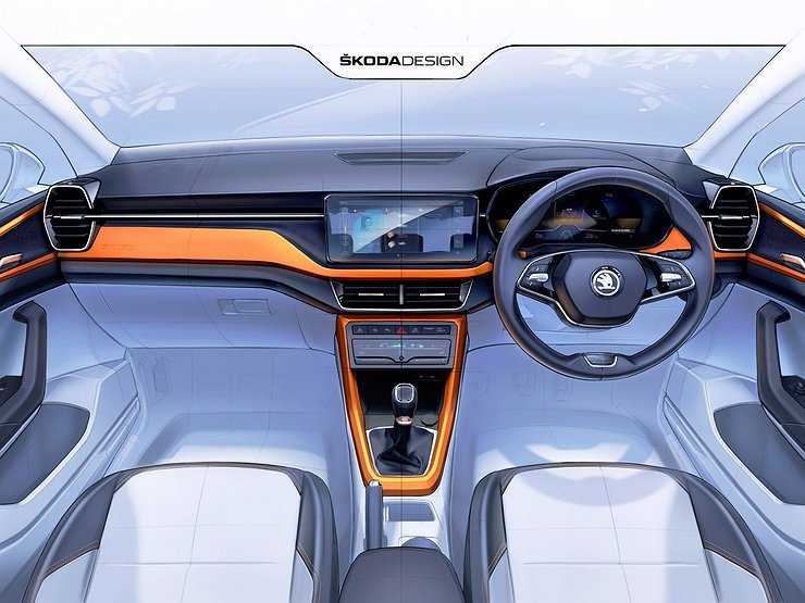 Skoda продолжает раскрывать по частям секреты недорогого кроссовера Kushaq