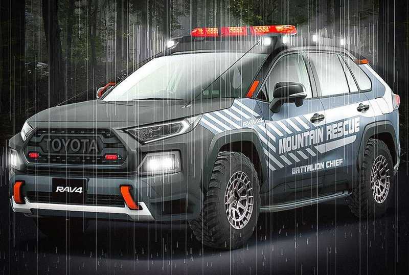 Toyota представила первые фотографии спасательного внедорожника на базе RAV4