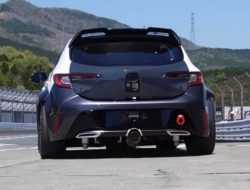 Toyota показала на видео хэтчбек Corolla с водородным мотором