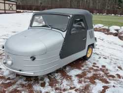 Советскую трехколесную машину 1957 года выставили на продажу за ₽5,7 млн