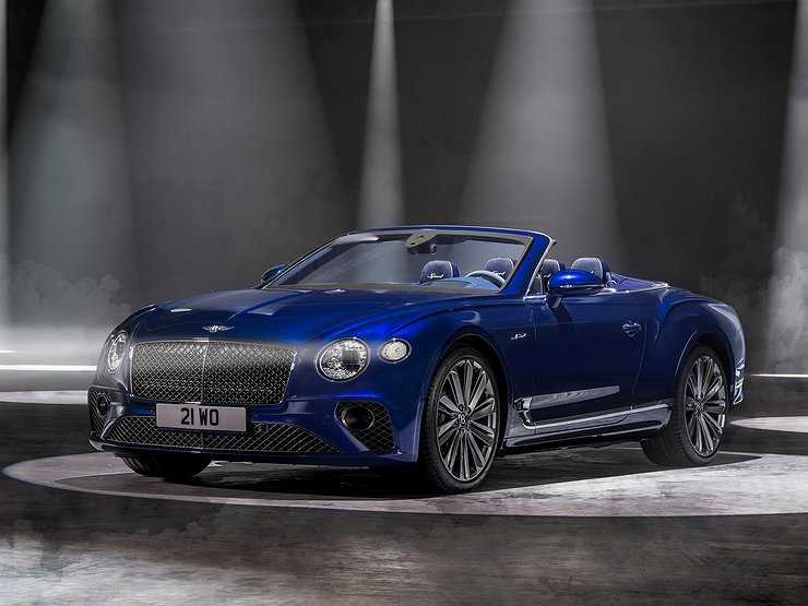 Bentley удивила новым кабриолетом Continental GT Speed