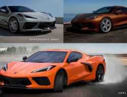 Chevrolet Corvette будут красить в три новых оттенка