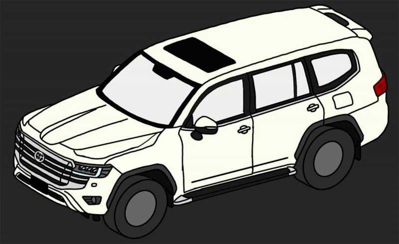 
            Технические характеристики Toyota Land Cruiser 300 рассекретили в сети
        