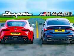 Дрэг-гонка: новый BMW 4-Series против Toyota GR Supra