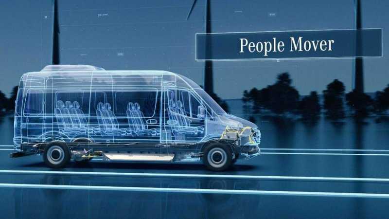 Электрический Mercedes-Benz Sprinter будут выпускать в США
