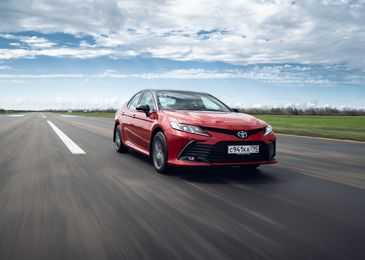 Фитнес для бизнесмена: первый тест-драйв новой Toyota Camry