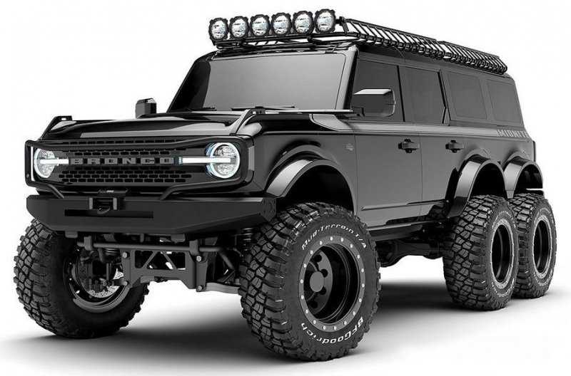 Ford Bronco превратят в шестиколесного монстра за 400 тысяч долларов