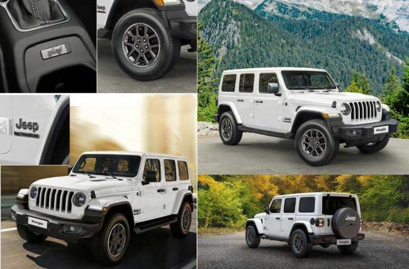 Юбилейный внедорожник Jeep Wrangler оценили в рублях