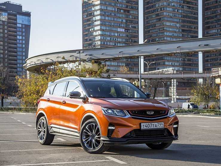 Кроссовер Coolray стал самой популярной моделью Geely в России