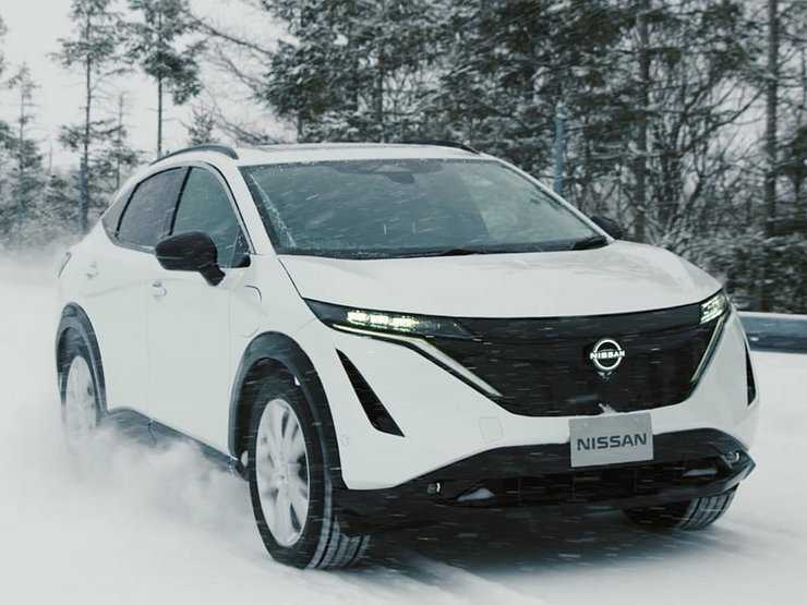 Кроссовер Nissan Ariya готовится приехать в Россию
