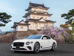 Монохромный Bentley Continental GT посвятили Японии