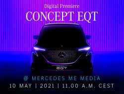 Немцы показали тизер новейшего Mercedes-Benz Т-класса