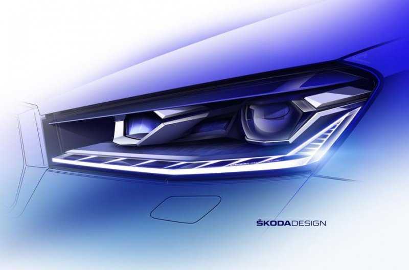Новая Skoda Fabia получит полностью светодиодную оптику