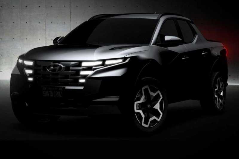 Первый серийный пикап Hyundai раскрыли на фотографиях