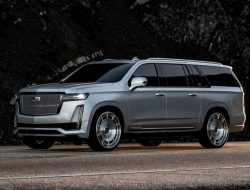Посмотрите на Cadillac Escalade, сделанный для Ким Кардашьян