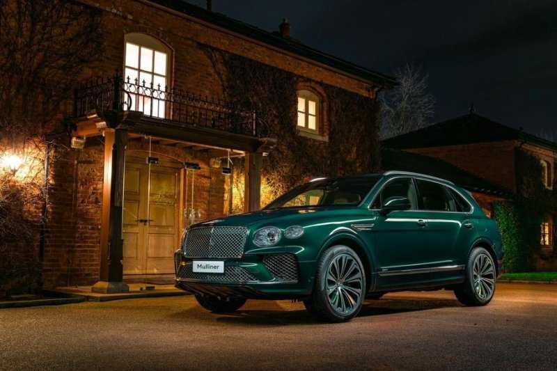 Посмотрите на эксклюзивный Bentley Bentayga от Mulliner со 100 метрами вышивки