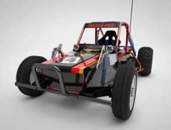 Посмотрите на игрушечный электрический багги, на котором можно передвигаться по дорогам