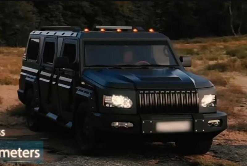 Посмотрите на казахский внедорожник с отделкой из крокодиловой кожи. Его можно купить за 29 миллионов рублей