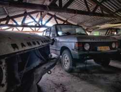 Посмотрите на «кладбище» заброшенных Range Rover