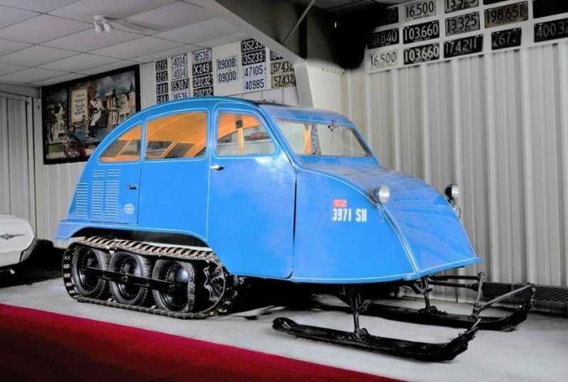 Семиместный снегоход времен Второй мировой пустят с молотка