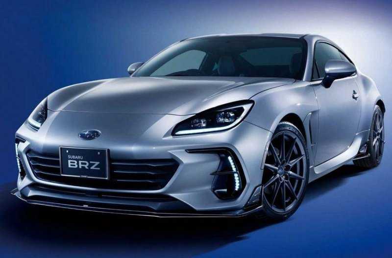 Subaru украсила новый BRZ фирменными аксессуарами