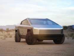 У пикапа Tesla Cybertruck не будет дверных ручек. Никаких