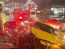 Видео: в Сочи разбили Lamborghini за 20 миллионов рублей