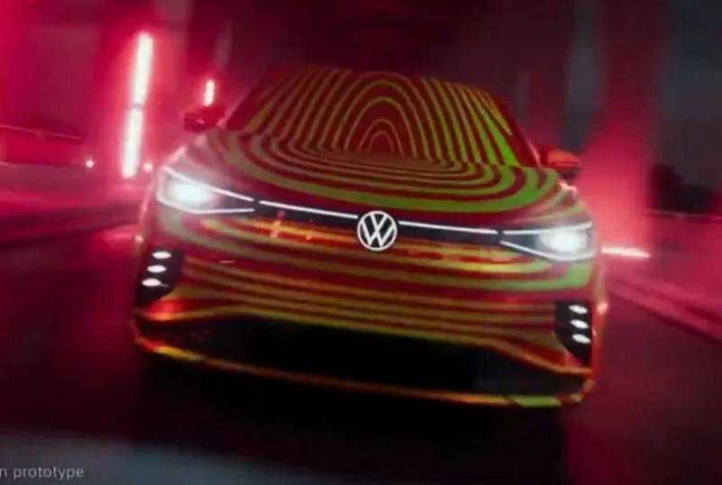 Volkswagen показал на видео новый электрокар ID.5