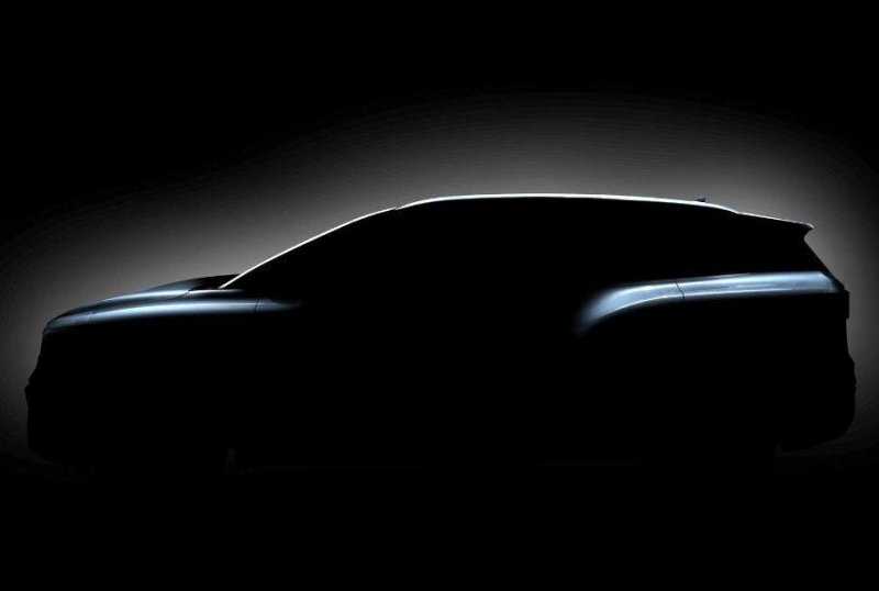 Volkswagen показал новое изображение трехрядного электрического кроссовера ID.6