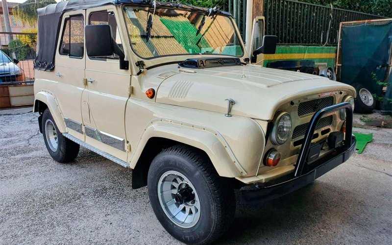 В Италии выставили на продажу дизельный УАЗ-469 за 1,8 млн рублей