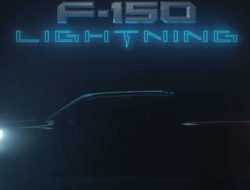 Показан силуэт электрического пикапа Ford F-150