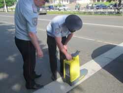 В ГИБДД показали, как работает новый прибор