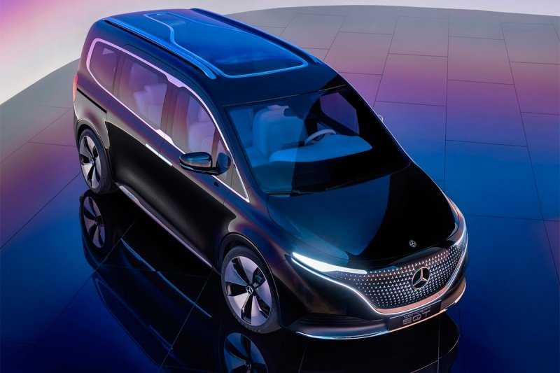 Mercedes-Benz представил электрический компактвэн EQT