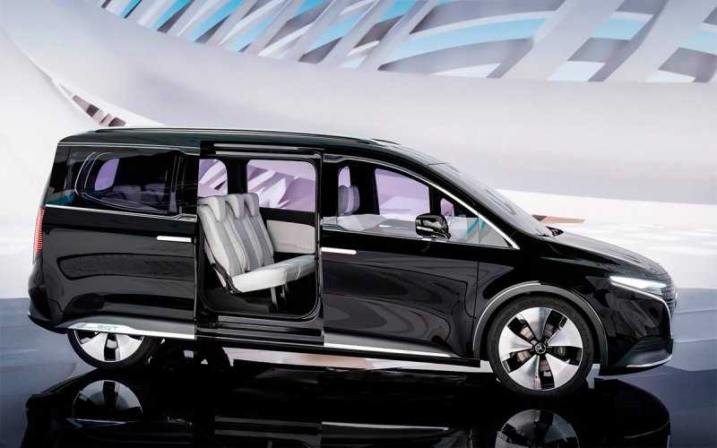 Mercedes-Benz представил электрический компактвэн EQT