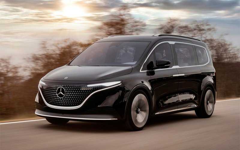 Mercedes-Benz представил электрический компактвэн EQT