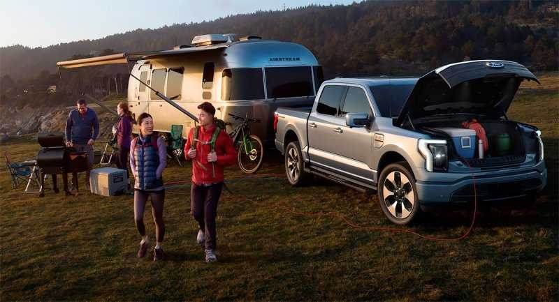 Ford представил 571-сильный электрический пикап F-150 Lightning