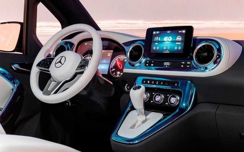 Mercedes-Benz представил электрический компактвэн EQT