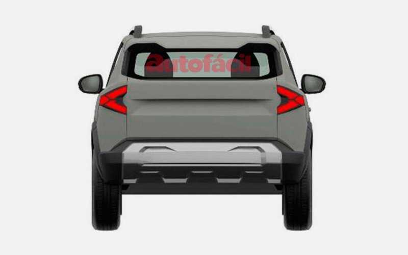 Запатентована внешность большого кроссовера Dacia Bigster