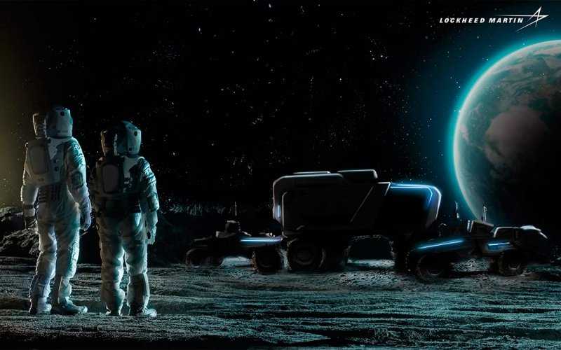 Компания General Motors показала беспилотный луноход на видео