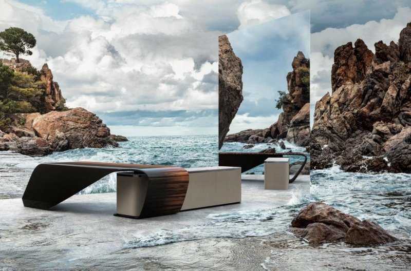 Bentley выпустила коллекцию мебели с тканевой обивкой из «мрамора»