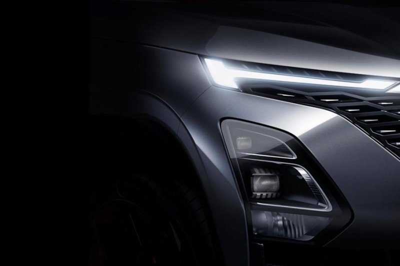 Chery поделилась изображениями нового кроссовера X-C