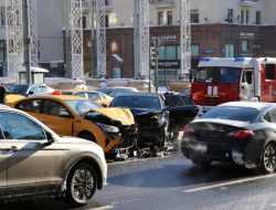 Власти Москвы рассказали, где в столице происходит больше всего аварий