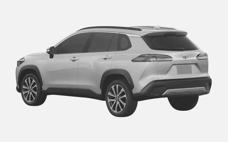 Toyota запатентовала в России новый кроссовер Corolla Cross